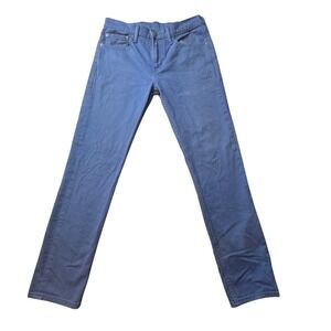 Levi's 511 Pants Mens 31x32 (33x31) Blue Slim Fit Twill Chino Stretch Trousers